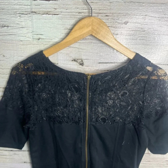 Bcbgmaxazria black  lace dress size small - Picture 5 of 7